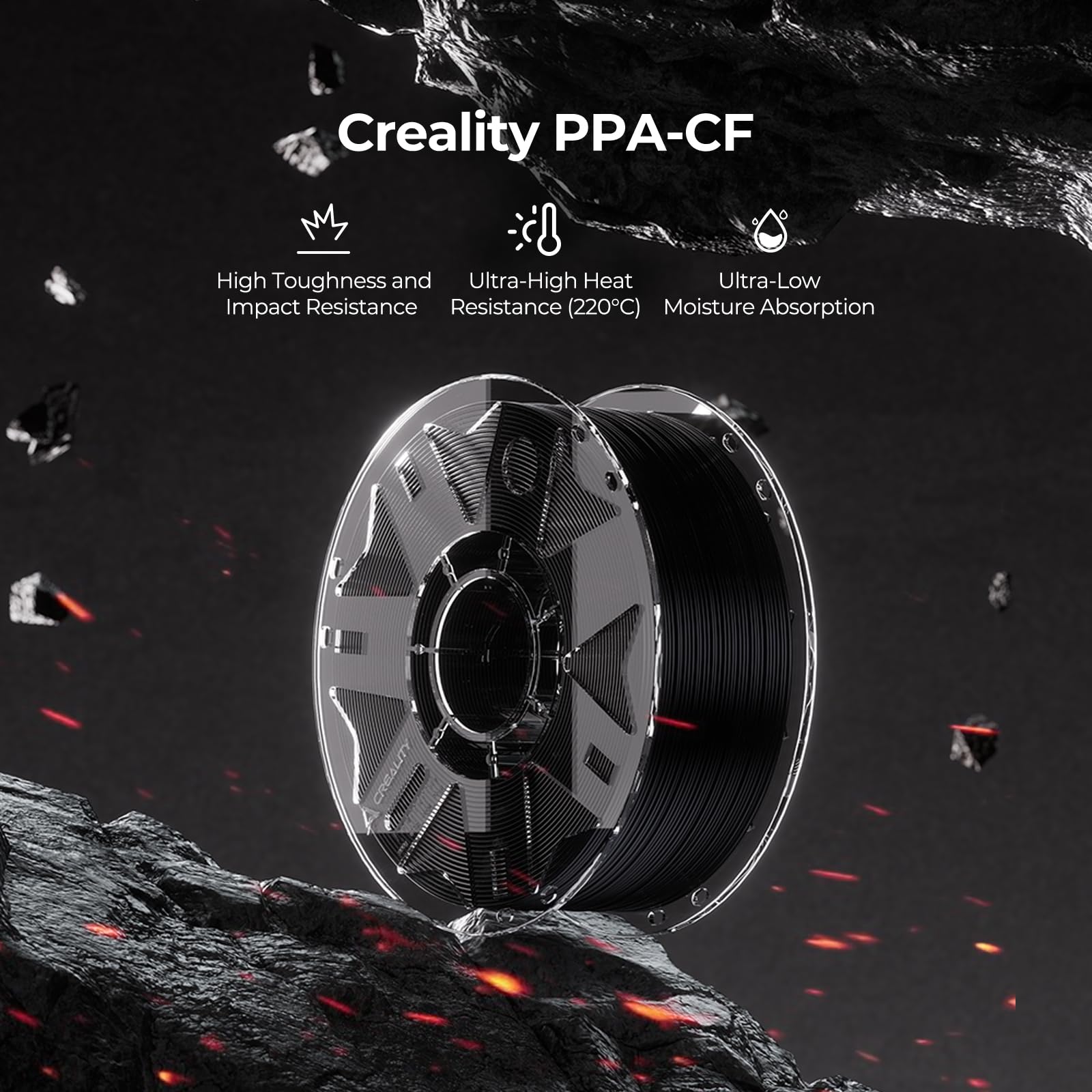 Amazon.com: Creality PPA-CF 1.75mm Filament, 15% Carbon Fiber